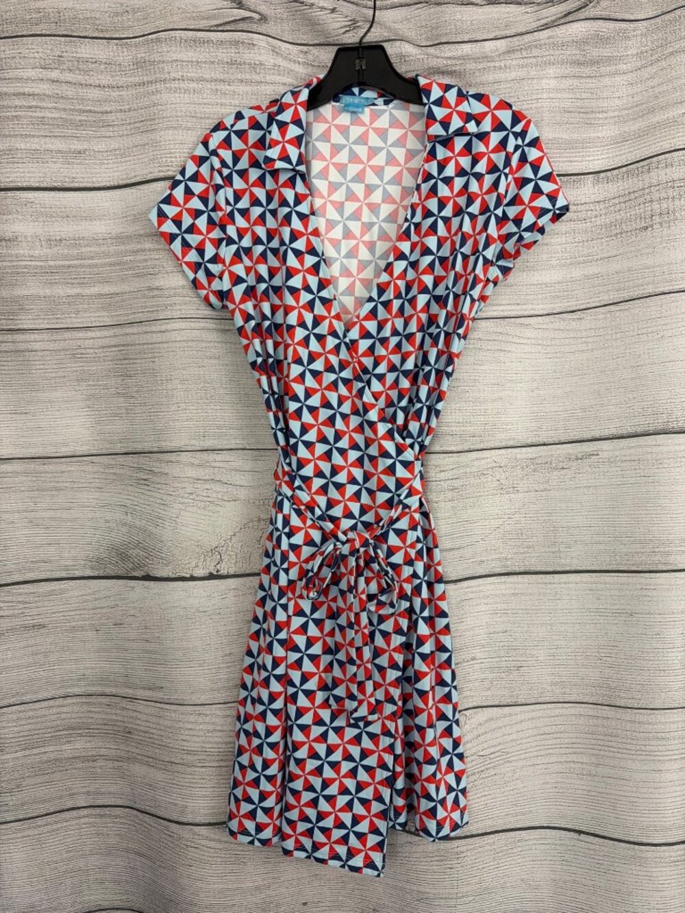 J. McLaughlin For Dillards Lila Collared Wrap Dress Size M